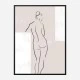 Woman in Studio Wall Art Print