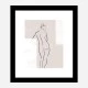 Woman in Studio Wall Art Print