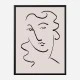 Looking Wall Art Print