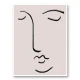 Closed Eyes Wall Art Print