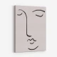 Closed Eyes Wall Art Print