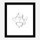 The Kiss Wall Art Print