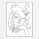 White Swan Wall Art Print