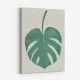 Monstera Aqua 05 Wall Art Print