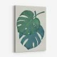 Monstera Aqua 06 Wall Art Print