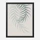 Leaf Frilly Green Wall Art Print