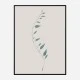 Wavy Branch Green Wall Art Print