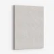 Woman Lines White Wall Art Print