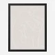 Woman Lines White Wall Art Print