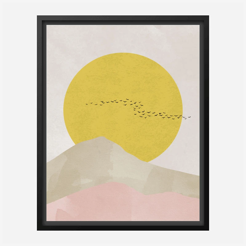Rocky Mountains Wall Art Print