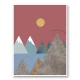 Mountain Landscape Wall Art Print