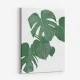 Monstera Aqua 01 Wall Art Print