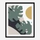 Monstera Cut Out 1 Wall Art Print