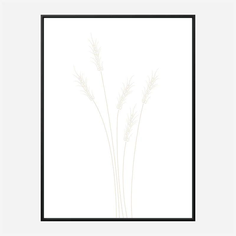 Wheat Grass Wall Art Print