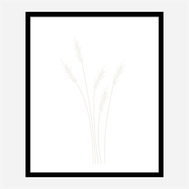 Wheat Grass Wall Art Print