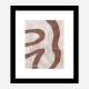 Abstract Fuzz Wall Art Print