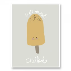 Chilled Ice Cream Wall Art Print