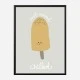 Chilled Ice Cream Wall Art Print