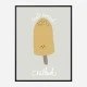 Chilled Ice Cream Wall Art Print