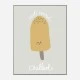 Chilled Ice Cream Wall Art Print