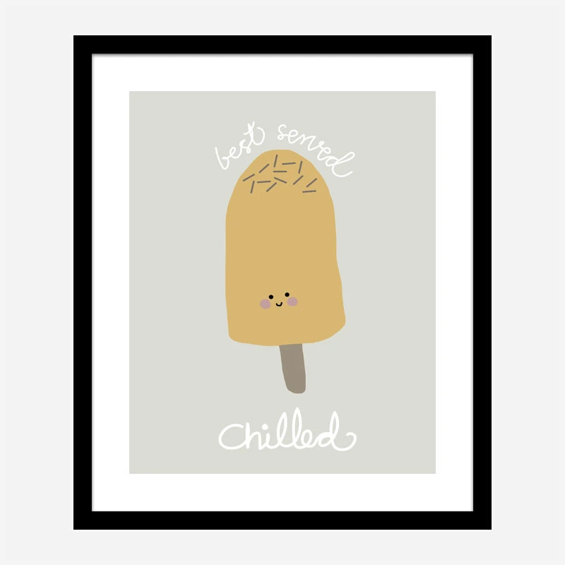 Chilled Ice Cream Wall Art Print