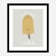 Chilled Ice Cream Wall Art Print