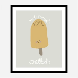 Chilled Ice Cream Wall Art Print