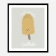 Chilled Ice Cream Wall Art Print