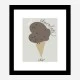 Chocolate Chip Wall Art Print