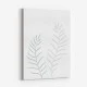 Pale Plants Wall Art Print