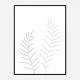 Pale Plants Wall Art Print
