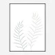 Pale Plants Wall Art Print