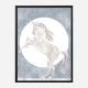 Rising Unicorn Wall Art Print