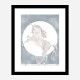 Rising Unicorn Wall Art Print
