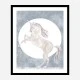 Rising Unicorn Wall Art Print