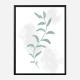 Jazzy Leaves Wall Art Print