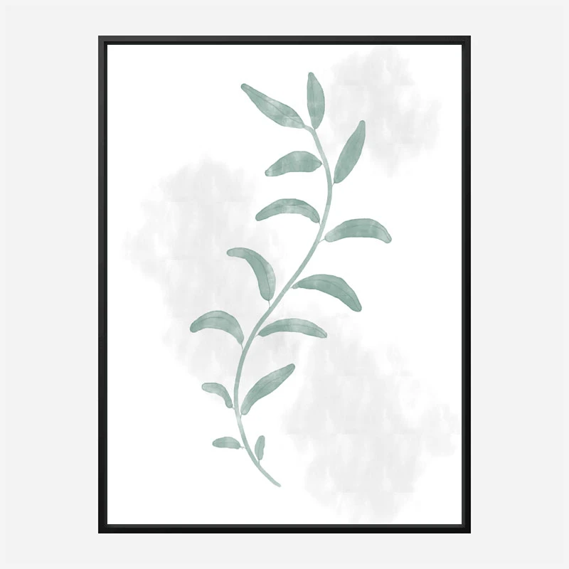 Jazzy Leaves Wall Art Print
