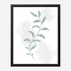 Jazzy Leaves Wall Art Print