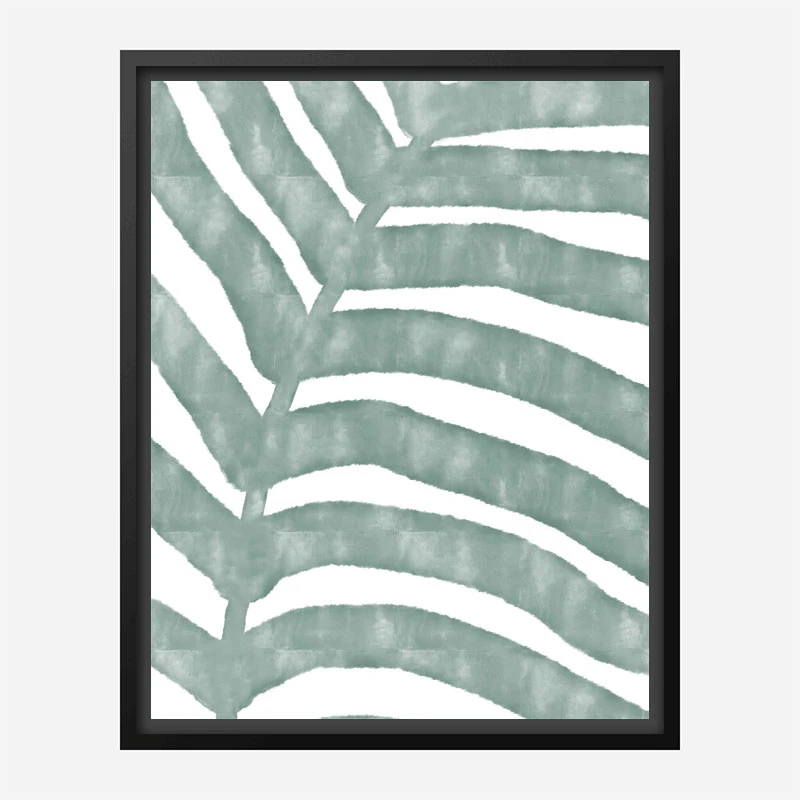Palm Stripes Wall Art Print