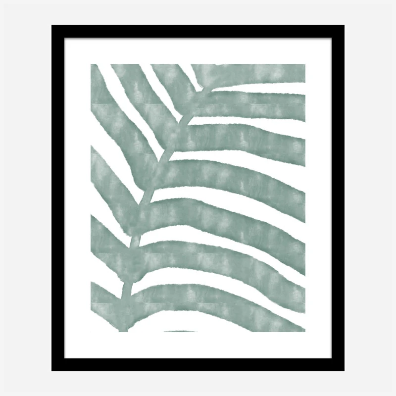 Palm Stripes Wall Art Print