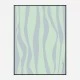 Wavy Stripes Wall Art Print