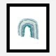 Rainbow Blues Wall Art Print