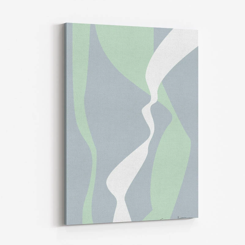 Wavy Tracks Wall Art Print