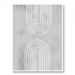 Archs in Ice Wall Art Print