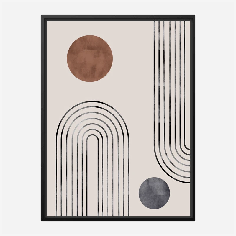 Archs and Buds Wall Art Print