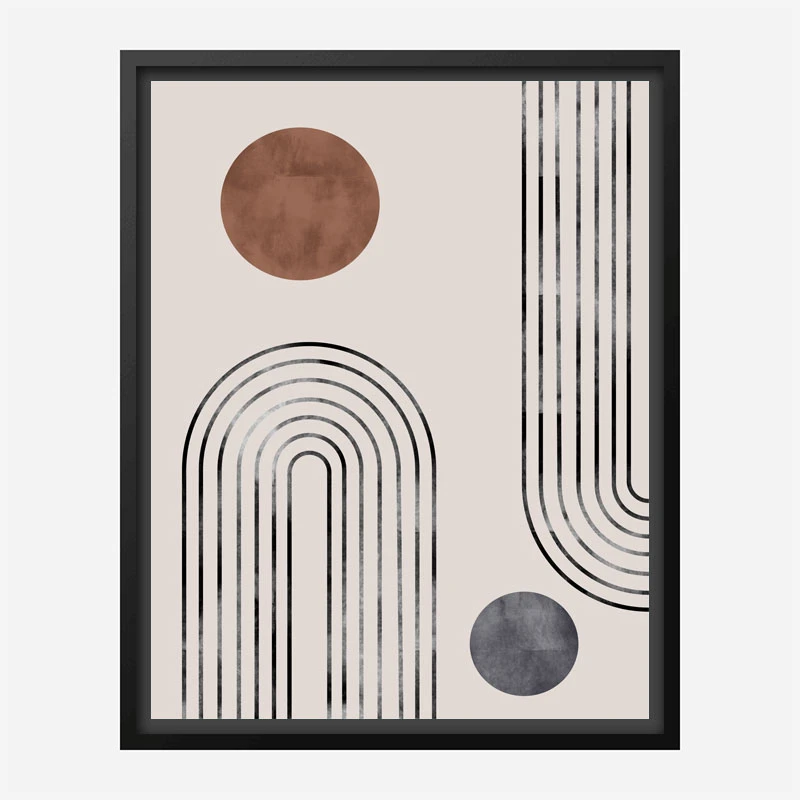 Archs and Buds Wall Art Print