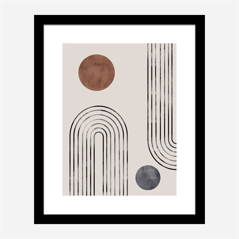 Archs and Buds Wall Art Print
