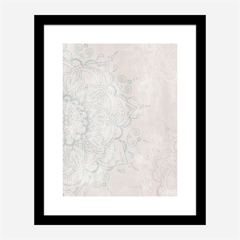 Mandala Close Wall Art Print