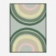 Double Rainbow Green Wall Art Print