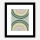 Double Rainbow Green Wall Art Print